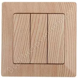 Тройной выключатель Intro Solo 410611 Б0043304