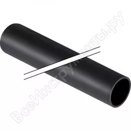 Труба пнд geberit 152.170.16.1 длина 1 м, d 45 mm, черный 00000004996