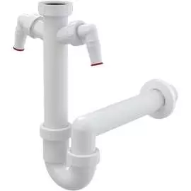 Трубчатый сифон Alca Plast