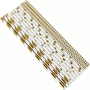 Трубочки для коктейлей Волна веселья 6231316