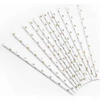 Трубочки для коктейлей Волна веселья 6245481