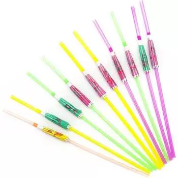 Трубочки для коктейлей Волна веселья 615237