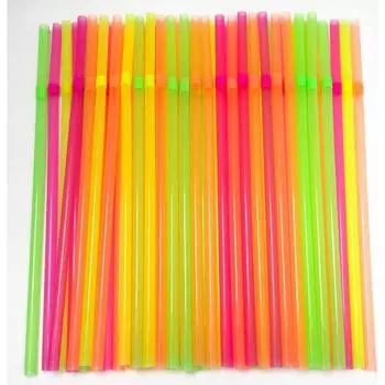 Трубочки для коктейлей Волна веселья 6245485