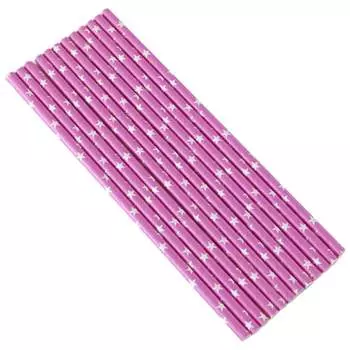 Трубочки для коктейлей Волна веселья 6231295