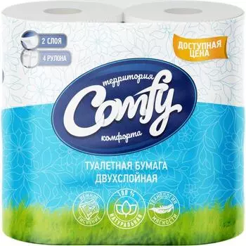 Туалетная бумага COMFY 1-6242