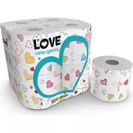 Бумага WORLD CART Love с рисунком, Kartika Collection KGLOV-TT-01