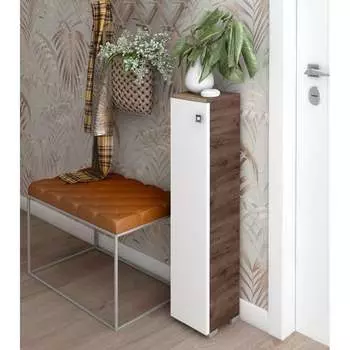 Туалетный шкаф SANTREK Виола бело-корлевый, 200x950x190 316401