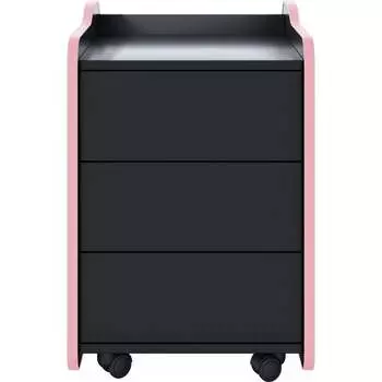 Тумба для игрового компьютерного стола VMMGame CASE 40 BLACK PINK CS-1BKPK