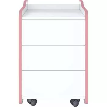 Тумба для игрового компьютерного стола VMMGame CASE 40 WHITE PINK CS-1WEPK