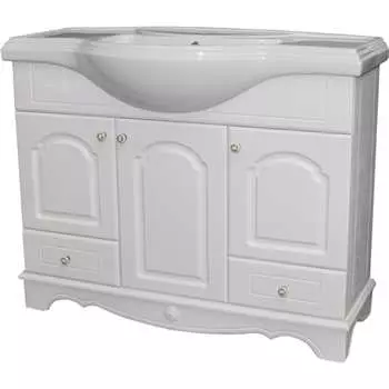 Тумба для ванной комнаты под умывальник Классик -105 Kirovit MIXLINE