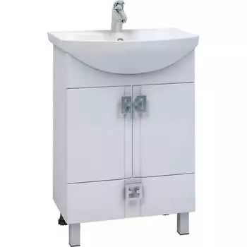 Тумба для ванной под умывальник Элеганс-65 MIXLINE КВАДРО 1-65 550493