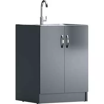 Тумба под нержавеющую мойку Домино