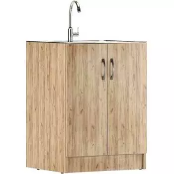 Тумба под нержавеющую мойку Домино D6060DS