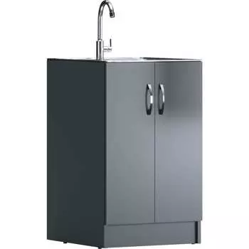 Тумба под нержавеющую мойку Домино