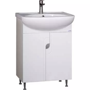 Тумба под умывальник Айсберг Уют 55 Лилия DA2002T