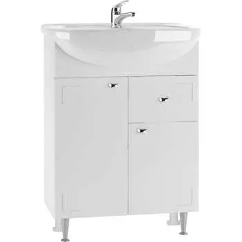 Тумба под умывальник Айсберг Уют 60 Классик DA1024T