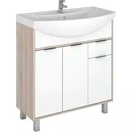 Тумба под умывальник Амур 80 Домино