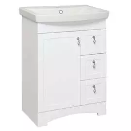 Тумба под умывальник Carina 60 Runo МЕРИДА 60 00-00000823