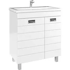 Тумба под умывальник Elen 75 Домино Cube DC5003T