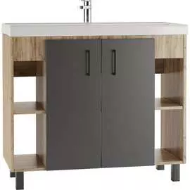 Тумба под умывальник Фостер 100 Домино Craft DCr2205T