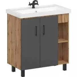 Тумба под умывальник Фостер 80 Домино Craft DCr2202T