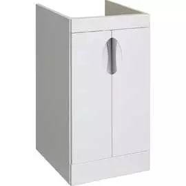 Тумба под умывальник Гамма 105 лайт белый Runo Лира 45 00-00000144