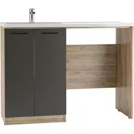 Тумба под умывальник Космос 120 Домино Craft DCr2214T