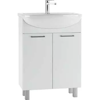 Тумба под умывальник Уют 60 Айсберг Контраст DA2703T