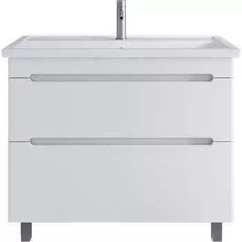 Тумба с раковиной для ванной комнаты Sanstar 385.1-1.4.1.КФОС