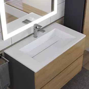 Тумба с раковиной для ванны uperwood