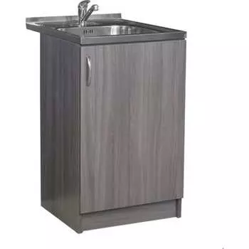 Тумба SANTREK 50*50 цвет дуб темный (ЛДСП) 54535