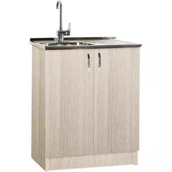 Тумба SANTREK 80*50 цвет ясень шимо светлый (2 дверцы) (ЛДСП) 110408