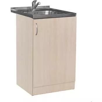 Тумба SANTREK 50*50 цвет дуб млечный (ЛДСП) 52968