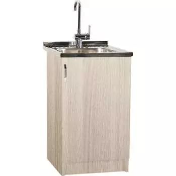 Тумба SANTREK 50*50 цвет ясень шимо светлый (ЛДСП) 110404