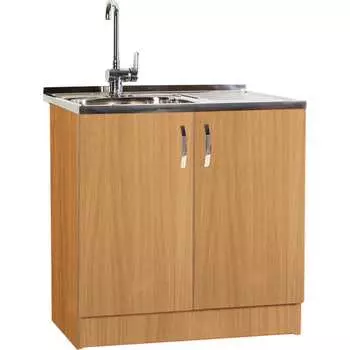 Тумба SANTREK 80*50 цвет бук (2 дверцы) (ЛДСП) 883