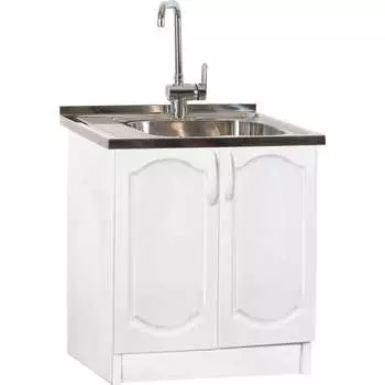 Тумба SANTREK 60*50 Ясень Белый фасад МДФ 282748