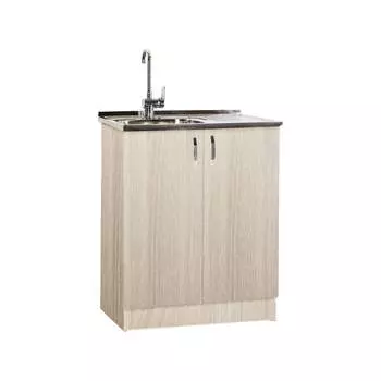 Тумба SANTREK 80*60 цвет ясень шимо светлый (2 дверцы) (ЛДСП) 110409