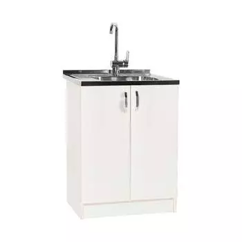 Тумба SANTREK 60*50 цвет белый (2 дверцы) (ЛДСП) 4113