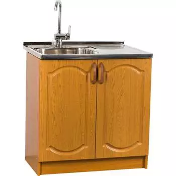 Тумба SANTREK 80*50 дуб-рустик (2 дверцы) фасад МДФ 26024