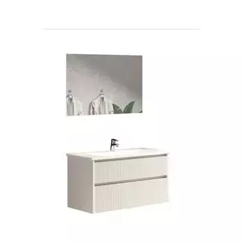 Тумба SanVit Рольф 2 -90 белый глянец krolf2090