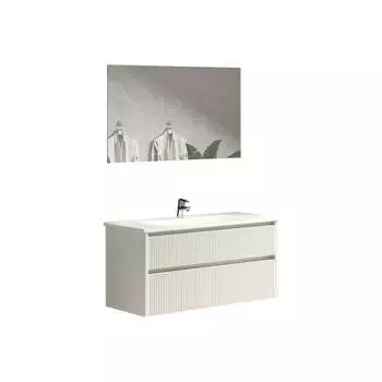 Тумба SanVit Рольф 2 -100 белый глянец krolf2100