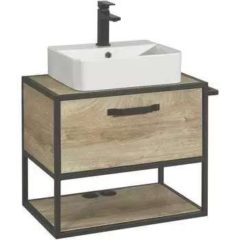 Тумба-умывальник AQUATON Лофт Фабрик 00061167