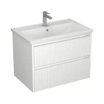 Тумба Veneciana ALTERNO 70 с 2-мя ящиками, под умывальник Mario 70, белый матовый 57032