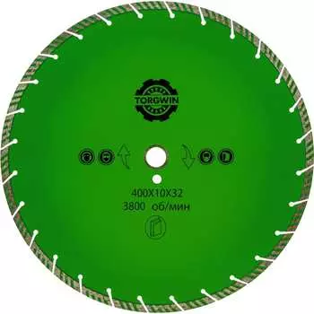 Турбосегментный диск алмазный TORGWIN