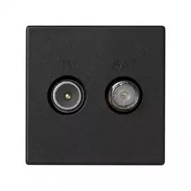 Tv-sat розетка Simon К45 K130A-14