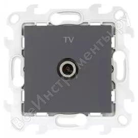 Одиночная розетка TV Simon 2450477-038