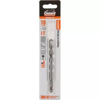 Твердосплавное спиральное сверло по бетону Gepard GP0230-120