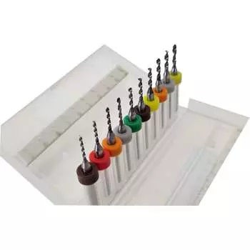 Твердосплавные микросверла по пластику, дереву, текстолиту PROCUT DL017104