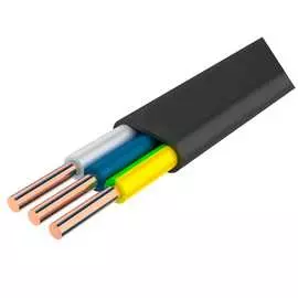 Твердый плоский негорючий малодымный кабель ПромЭл 4630017892518