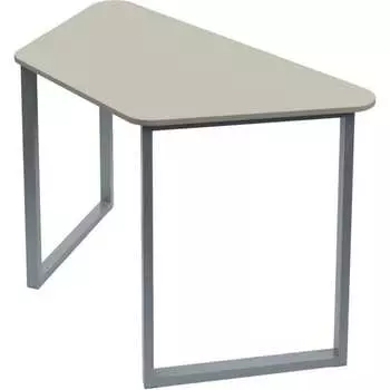 Ученический стол ООО Комус мет_ трапеция на пр. трубе 1200x600x760 серыйсерый 1782400